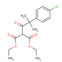1035260-93-5 diethyl 2-[2-(4-chlorophenyl)-2-methylpropanoyl]propanedioate chemical structure