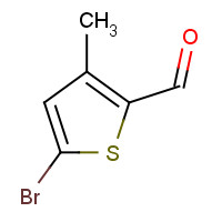 38239-46-2 5-bromo-3-methylthiophene-2-carbaldehyde chemical structure