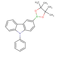 1126522-69-7 9-phenyl-3-(4,4,5,5-tetramethyl-1,3,2-dioxaborolan-2-yl)carbazole chemical structure