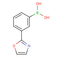 1283174-33-3 [3-(1,3-oxazol-2-yl)phenyl]boronic acid chemical structure