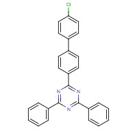 1443049-86-2 2-[4-(4-chlorophenyl)phenyl]-4,6-diphenyl-1,3,5-triazine chemical structure