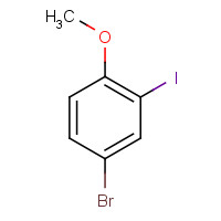 98273-59-7 4-bromo-2-iodo-1-methoxybenzene chemical structure