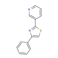 70031-86-6 4-phenyl-2-pyridin-3-yl-1,3-thiazole chemical structure
