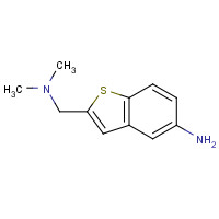 91215-15-5 2-[(dimethylamino)methyl]-1-benzothiophen-5-amine chemical structure