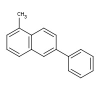 18612-93-6 1-methyl-6-phenylnaphthalene chemical structure