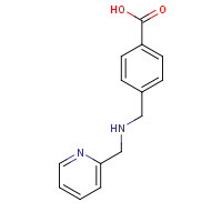 881441-03-8 4-[(pyridin-2-ylmethylamino)methyl]benzoic acid chemical structure
