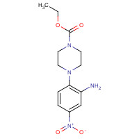 945912-56-1 ethyl 4-(2-amino-4-nitrophenyl)piperazine-1-carboxylate chemical structure