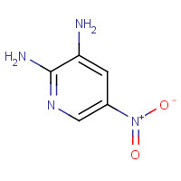 3537-14-2 5-nitropyridine-2,3-diamine chemical structure