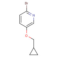 1177269-06-5 2-bromo-5-(cyclopropylmethoxy)pyridine chemical structure