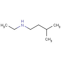 21035-52-9 N-ethyl-3-methylbutan-1-amine chemical structure