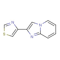 38922-68-8 4-imidazo[1,2-a]pyridin-2-yl-1,3-thiazole chemical structure