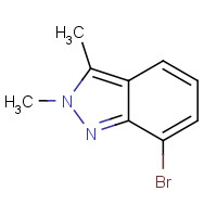 845751-62-4 7-bromo-2,3-dimethylindazole chemical structure