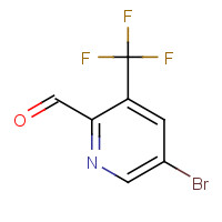 1227489-83-9 5-bromo-3-(trifluoromethyl)pyridine-2-carbaldehyde chemical structure