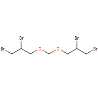 34446-11-2 1,2-dibromo-3-(2,3-dibromopropoxymethoxy)propane chemical structure