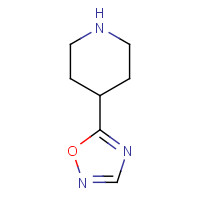 1247631-90-8 5-piperidin-4-yl-1,2,4-oxadiazole chemical structure