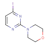 845658-53-9 4-(4-iodopyrimidin-2-yl)morpholine chemical structure