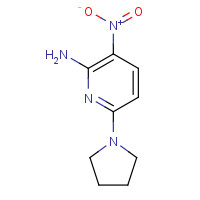 526184-33-8 3-nitro-6-pyrrolidin-1-ylpyridin-2-amine chemical structure