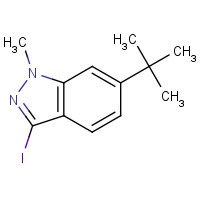 1426422-07-2 6-tert-butyl-3-iodo-1-methylindazole chemical structure