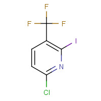 948593-77-9 6-chloro-2-iodo-3-(trifluoromethyl)pyridine chemical structure