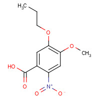 1350317-85-9 4-methoxy-2-nitro-5-propoxybenzoic acid chemical structure