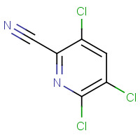 38178-74-4 3,5,6-trichloropyridine-2-carbonitrile chemical structure