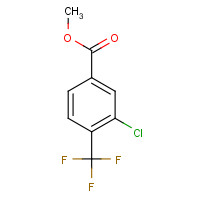 1214345-68-2 methyl 3-chloro-4-(trifluoromethyl)benzoate chemical structure