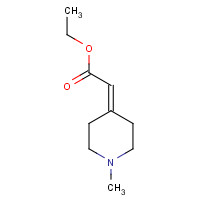 28399-82-8 ethyl 2-(1-methylpiperidin-4-ylidene)acetate chemical structure