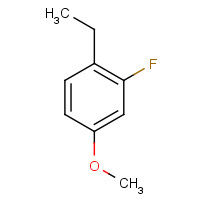 1351403-10-5 1-ethyl-2-fluoro-4-methoxybenzene chemical structure
