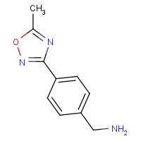 932742-86-4 [4-(5-methyl-1,2,4-oxadiazol-3-yl)phenyl]methanamine chemical structure