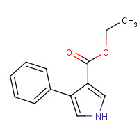 64276-62-6 ethyl 4-phenyl-1H-pyrrole-3-carboxylate chemical structure