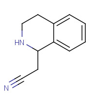 111599-07-6 2-(1,2,3,4-tetrahydroisoquinolin-1-yl)acetonitrile chemical structure