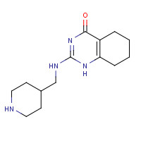 1241672-26-3 2-(piperidin-4-ylmethylamino)-5,6,7,8-tetrahydro-1H-quinazolin-4-one chemical structure