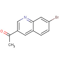 1228552-87-1 1-(7-bromoquinolin-3-yl)ethanone chemical structure