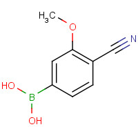 677777-45-6 (4-cyano-3-methoxyphenyl)boronic acid chemical structure