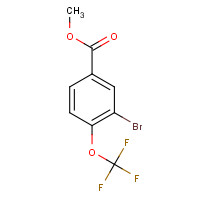 1131594-45-0 methyl 3-bromo-4-(trifluoromethoxy)benzoate chemical structure