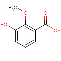 2169-28-0 3-hydroxy-2-methoxybenzoic acid chemical structure