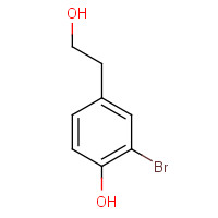 196081-78-4 2-bromo-4-(2-hydroxyethyl)phenol chemical structure