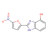 1202677-99-3 2-(5-nitrofuran-2-yl)-1H-benzimidazol-4-ol chemical structure