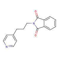 84200-08-8 2-(3-pyridin-4-ylpropyl)isoindole-1,3-dione chemical structure