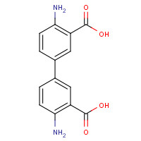 2130-56-5 2-amino-5-(4-amino-3-carboxyphenyl)benzoic acid chemical structure