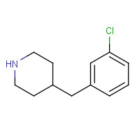 251107-31-0 4-[(3-chlorophenyl)methyl]piperidine chemical structure