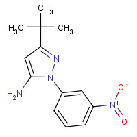 476637-05-5 5-tert-butyl-2-(3-nitrophenyl)pyrazol-3-amine chemical structure