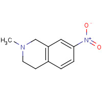 14097-35-9 2-methyl-7-nitro-3,4-dihydro-1H-isoquinoline chemical structure