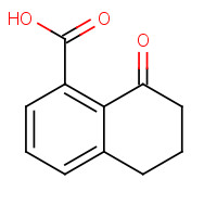 77635-17-7 8-oxo-6,7-dihydro-5H-naphthalene-1-carboxylic acid chemical structure