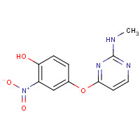 769961-05-9 4-[2-(methylamino)pyrimidin-4-yl]oxy-2-nitrophenol chemical structure