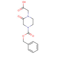 78818-17-4 2-(2-oxo-4-phenylmethoxycarbonylpiperazin-1-yl)acetic acid chemical structure
