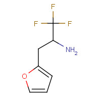 1207175-61-8 1,1,1-trifluoro-3-(furan-2-yl)propan-2-amine chemical structure