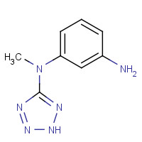 152813-61-1 3-N-methyl-3-N-(2H-tetrazol-5-yl)benzene-1,3-diamine chemical structure