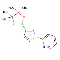 1373616-12-6 2-[4-(4,4,5,5-tetramethyl-1,3,2-dioxaborolan-2-yl)pyrazol-1-yl]pyridine chemical structure