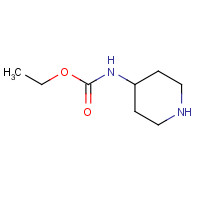 64951-36-6 ethyl N-piperidin-4-ylcarbamate chemical structure